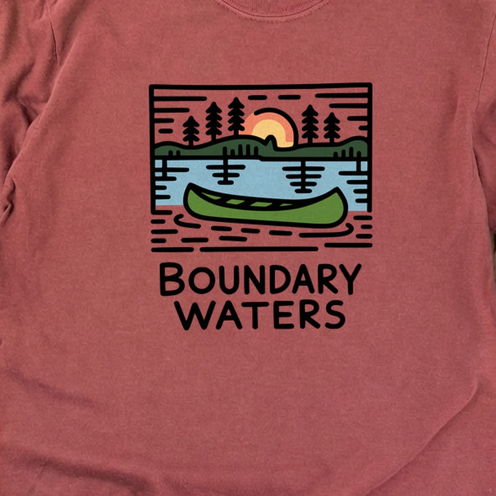 Boundary Waters Canoe Area Wilderness Cotton Long Sleeve