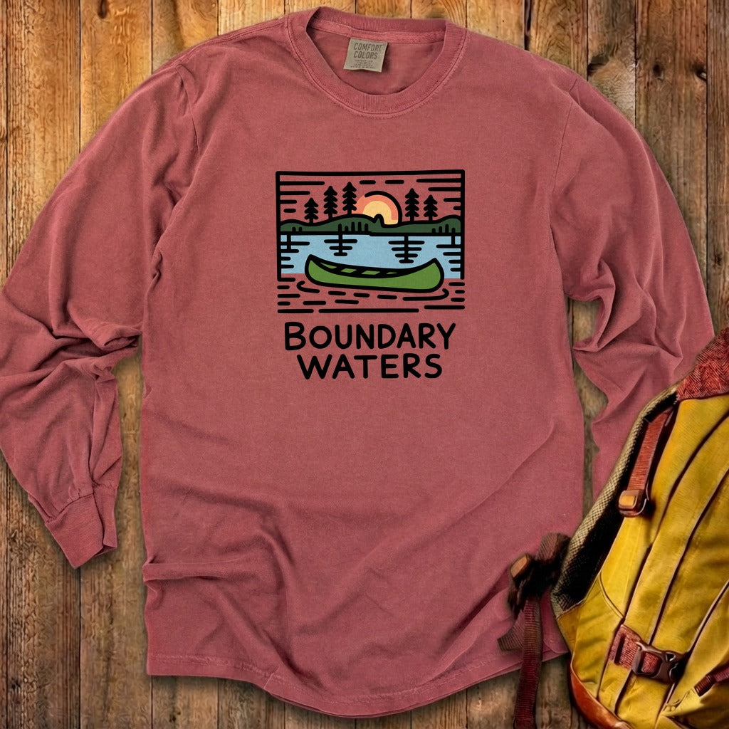 Boundary Waters Canoe Area Wilderness Cotton Long Sleeve