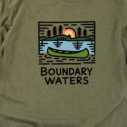 Boundary Waters Canoe Area Wilderness Cotton Long Sleeve