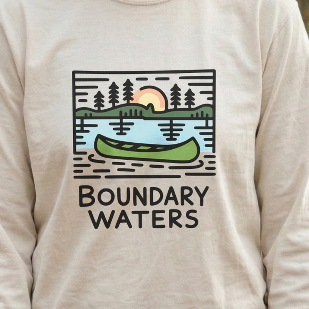 Boundary Waters Canoe Area Wilderness Cotton Long Sleeve
