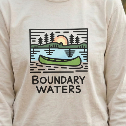 Boundary Waters Canoe Area Wilderness Cotton Long Sleeve