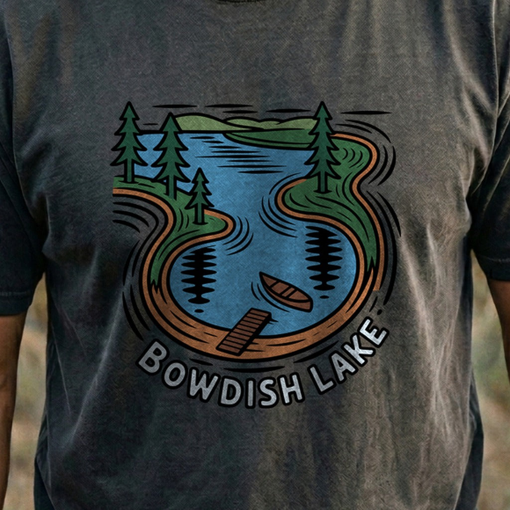 Bowdish Lake Cotton T-Shirt