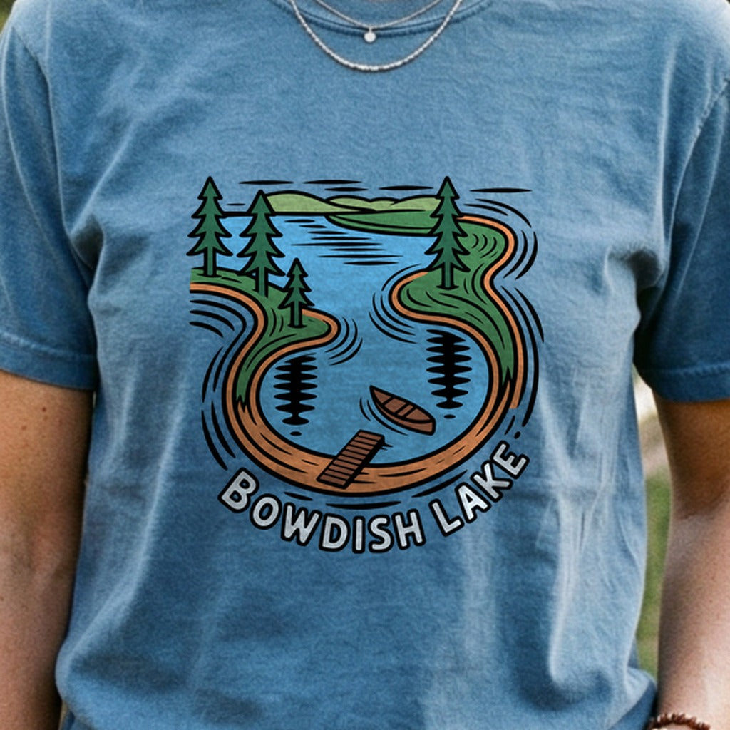 Bowdish Lake Cotton T-Shirt