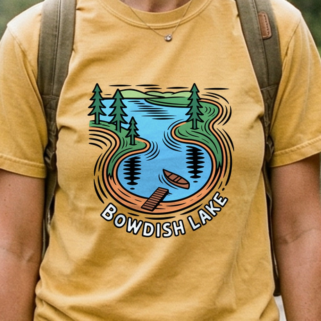 Bowdish Lake Cotton T-Shirt