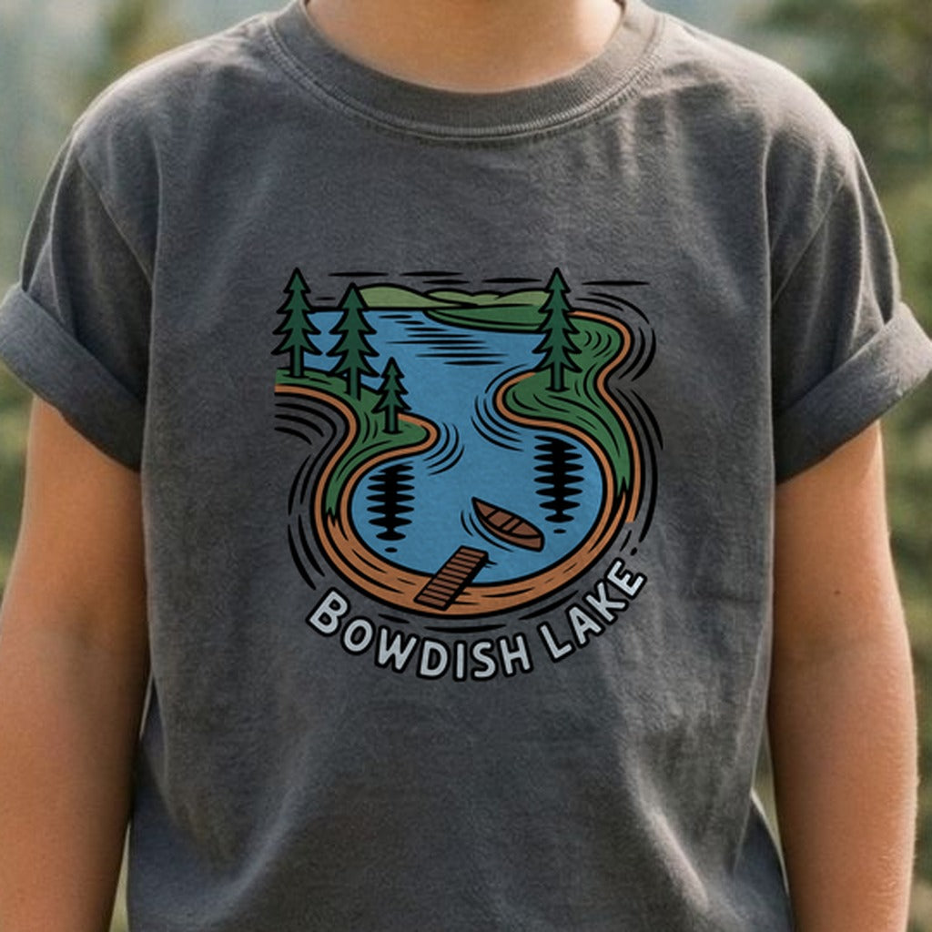 Bowdish Lake Kids Cotton T-Shirt