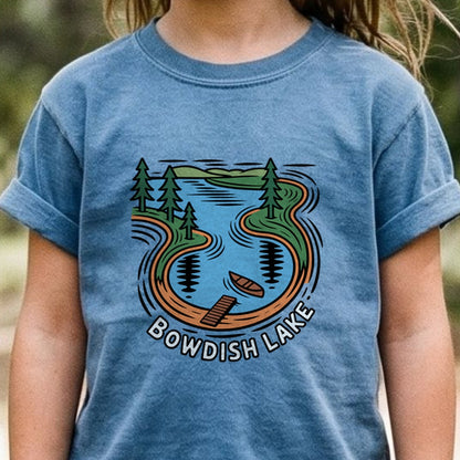 Bowdish Lake Kids Cotton T-Shirt