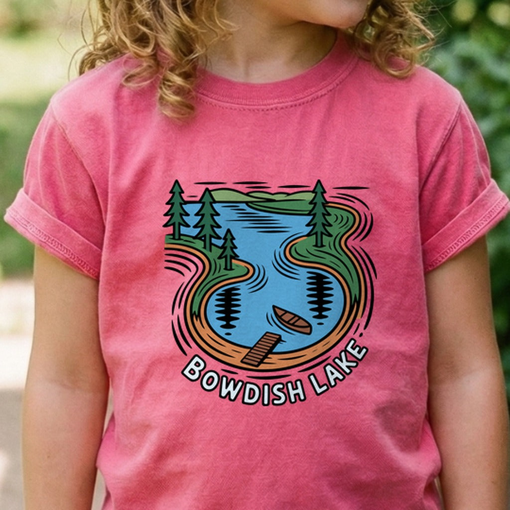 Bowdish Lake Kids Cotton T-Shirt