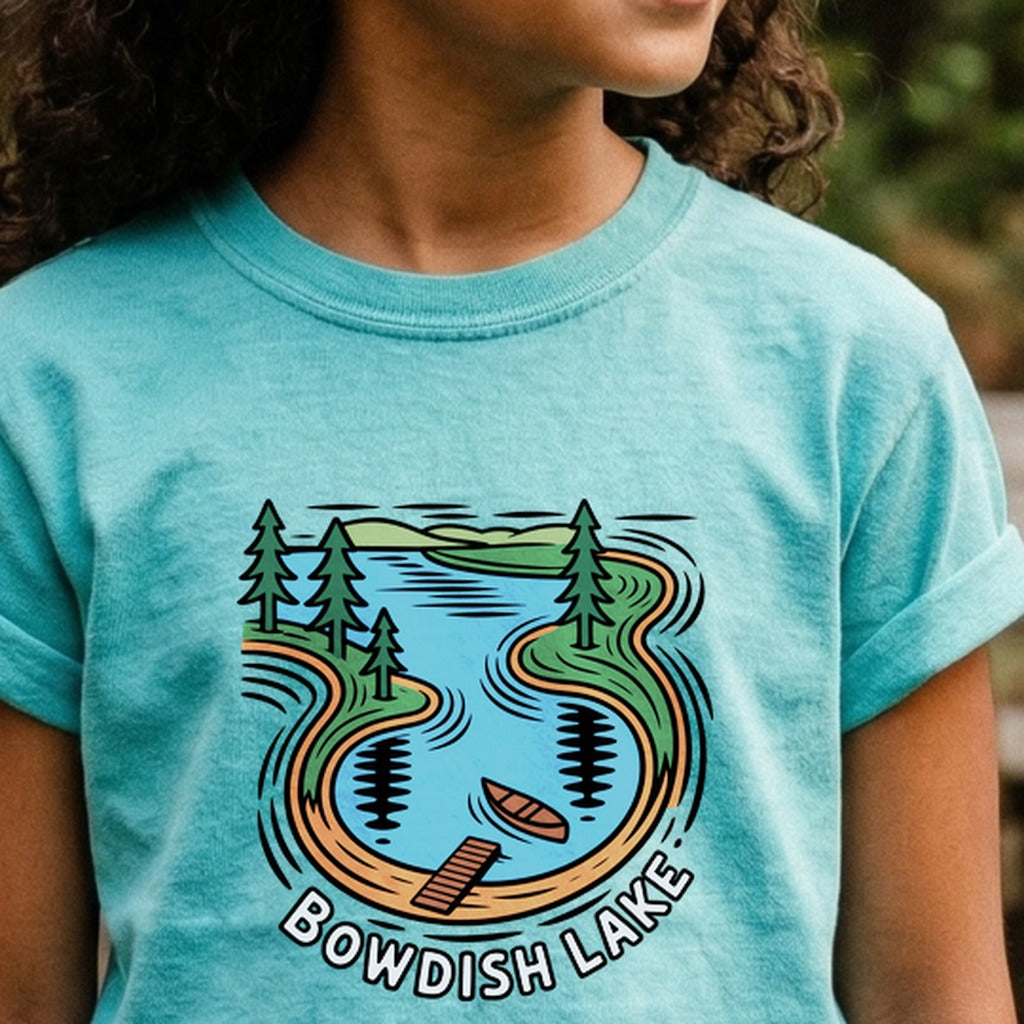 Bowdish Lake Kids Cotton T-Shirt