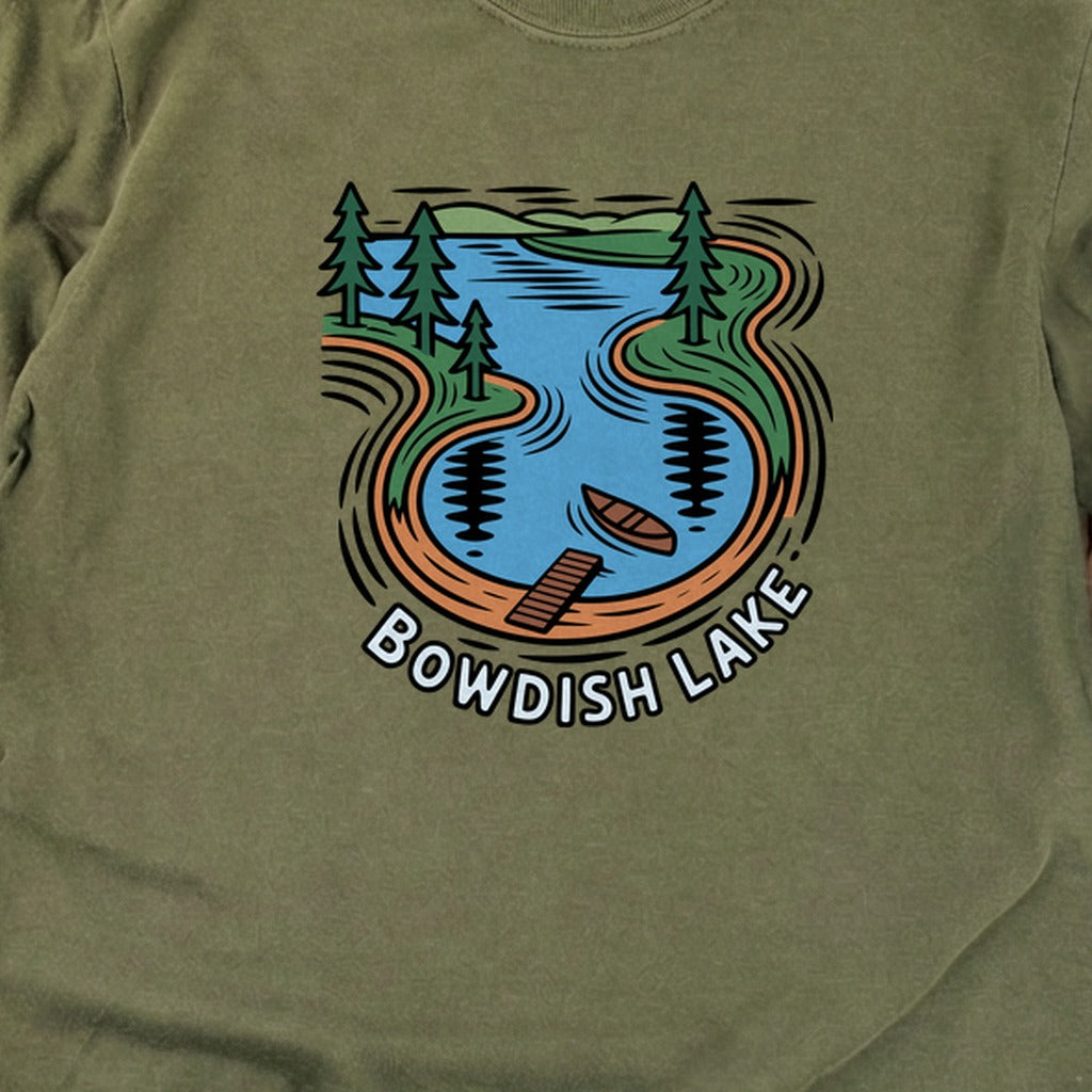 Bowdish Lake Cotton Long Sleeve