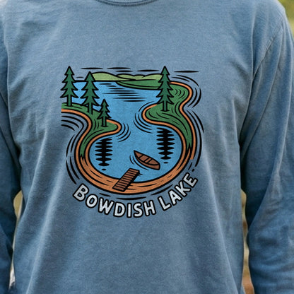 Bowdish Lake Cotton Long Sleeve