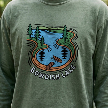 Bowdish Lake Cotton Long Sleeve
