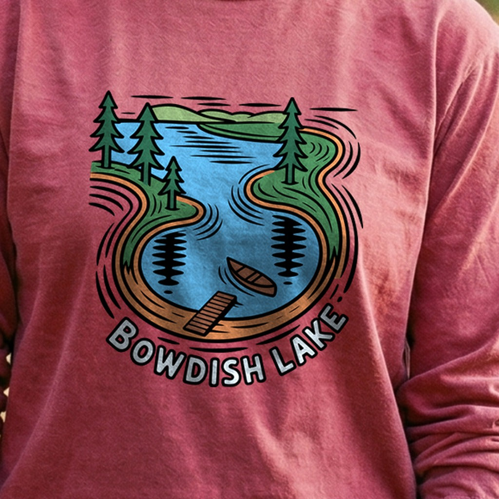 Bowdish Lake Cotton Long Sleeve