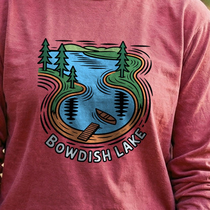 Bowdish Lake Cotton Long Sleeve