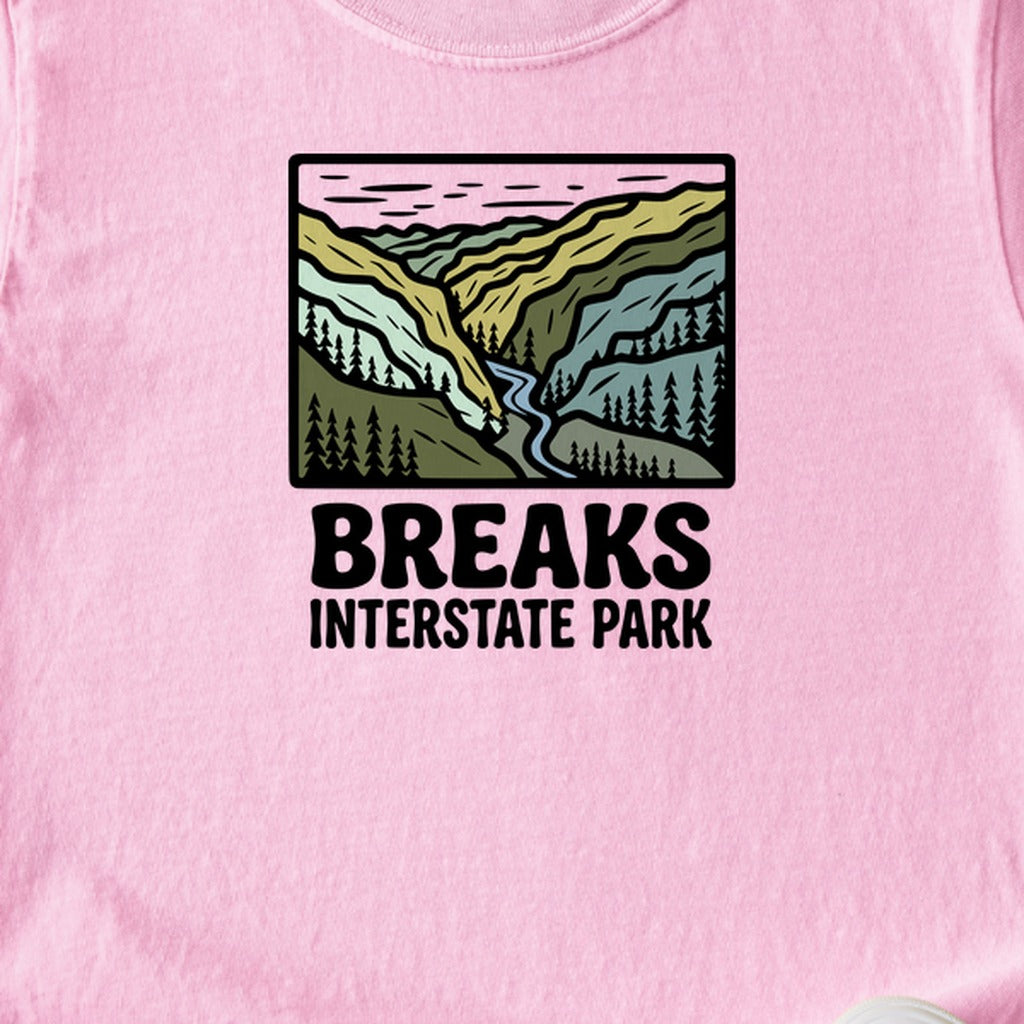 Breaks Interstate Park Kids Cotton T-Shirt
