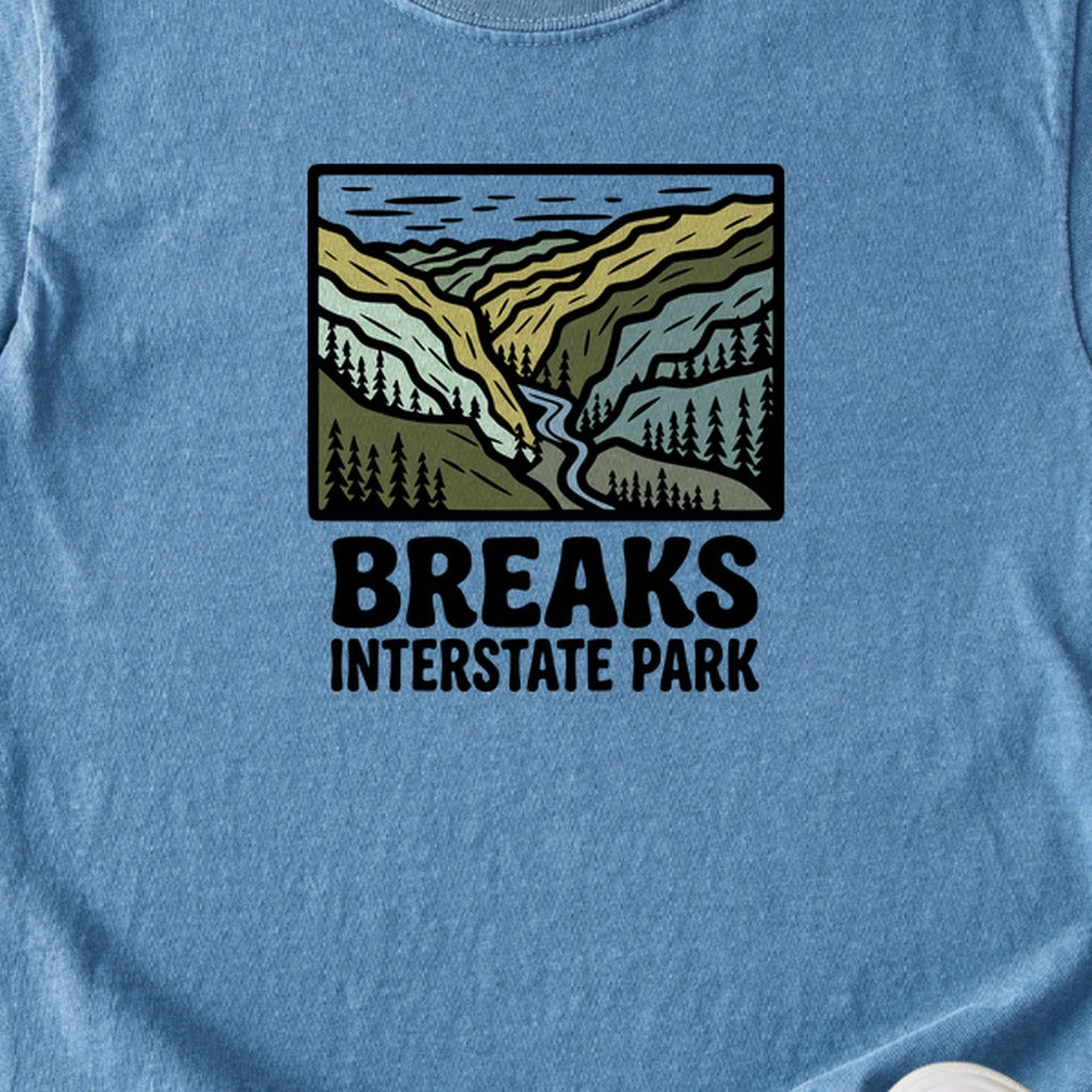 Breaks Interstate Park Kids Cotton T-Shirt