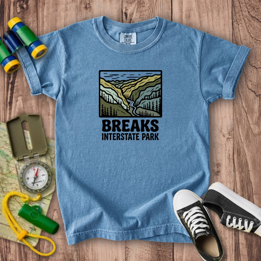Breaks Interstate Park Kids Cotton T-Shirt