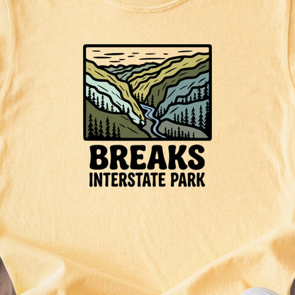 Breaks Interstate Park Kids Cotton T-Shirt