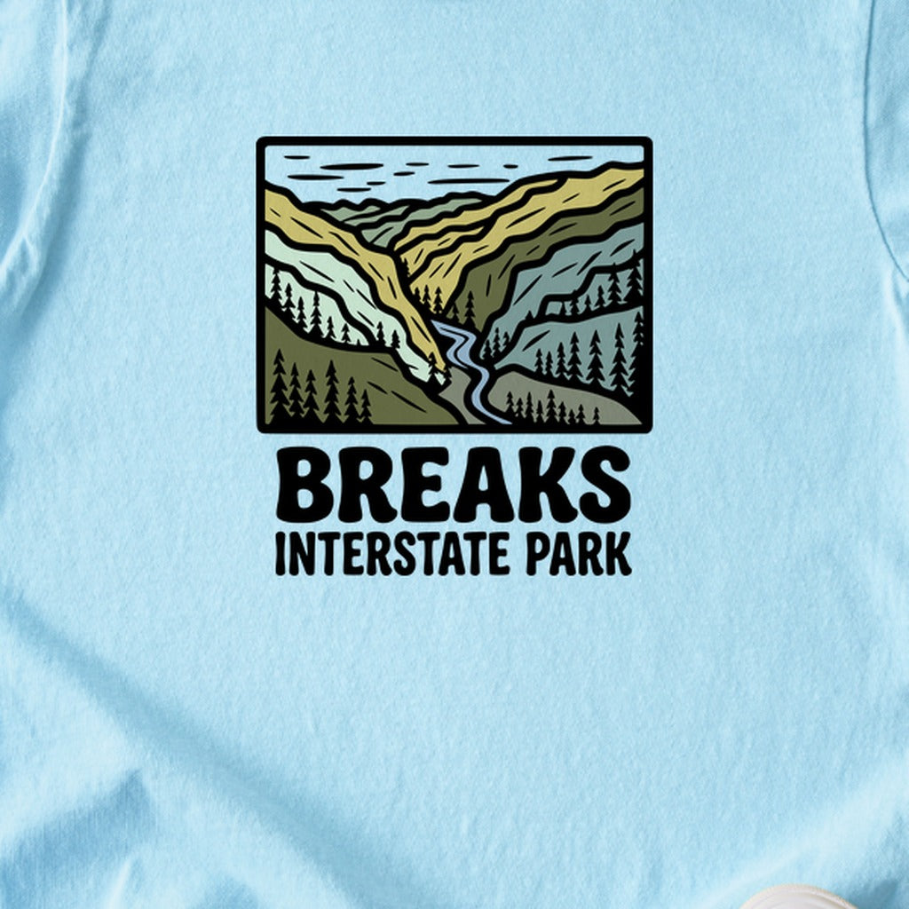 Breaks Interstate Park Kids Cotton T-Shirt