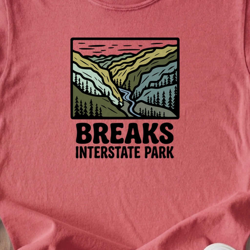 Breaks Interstate Park Kids Cotton T-Shirt