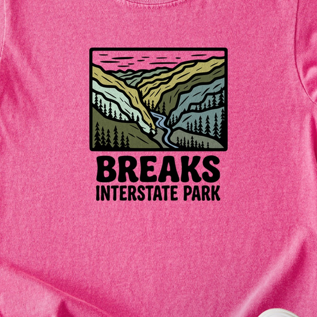 Breaks Interstate Park Kids Cotton T-Shirt