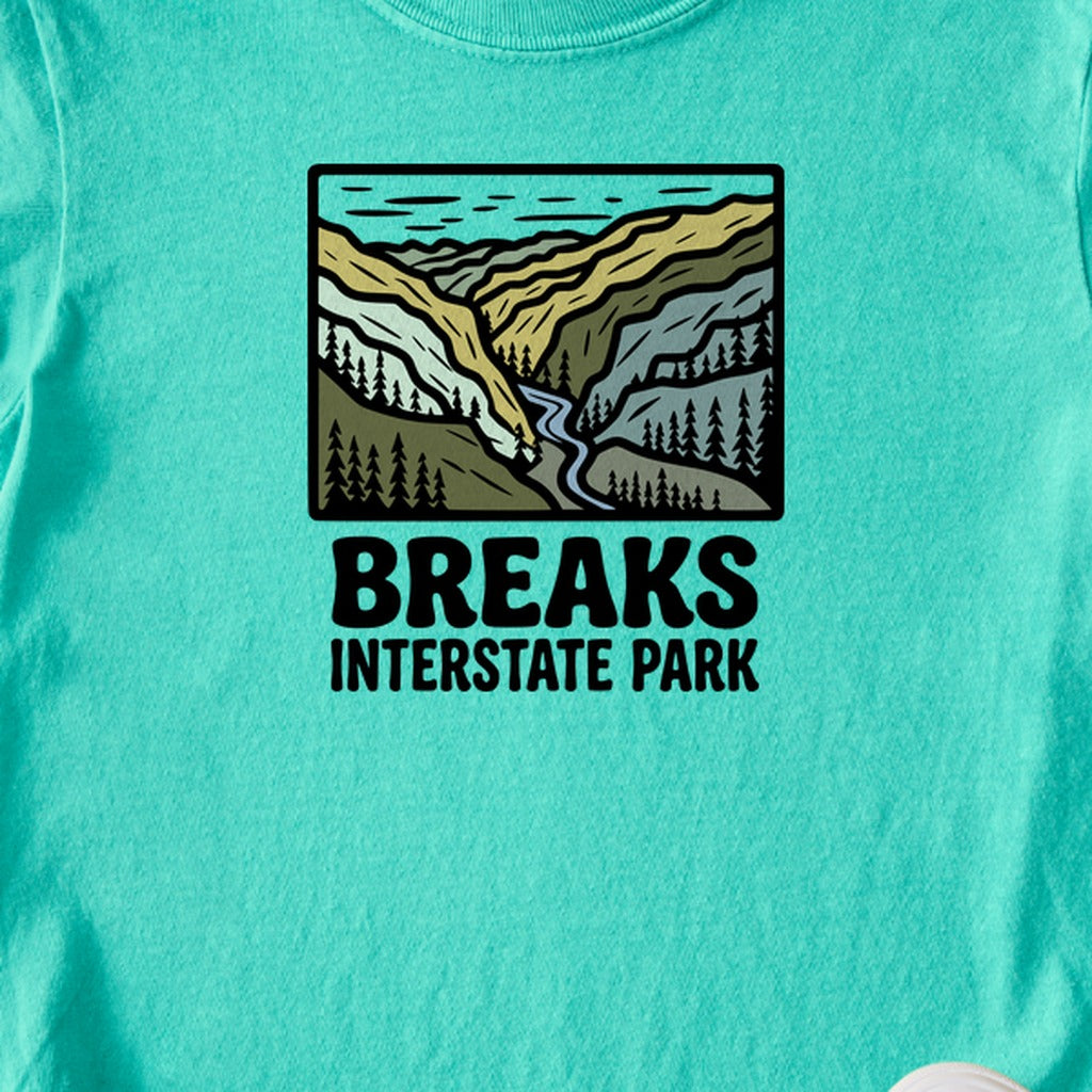 Breaks Interstate Park Kids Cotton T-Shirt