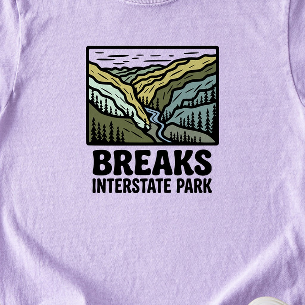 Breaks Interstate Park Kids Cotton T-Shirt