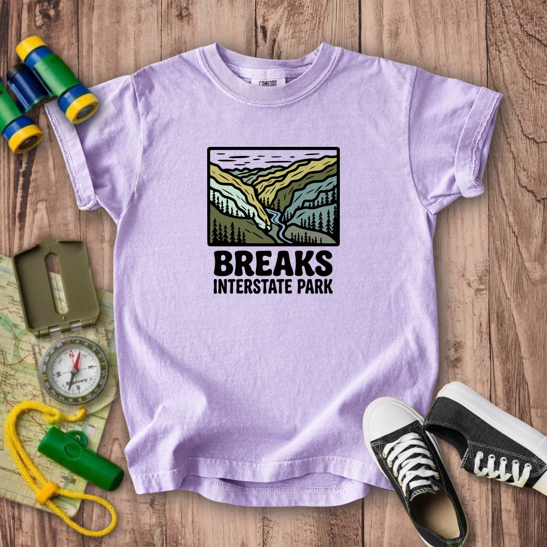 Breaks Interstate Park Kids Cotton T-Shirt