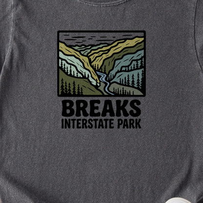 Breaks Interstate Park Kids Cotton T-Shirt