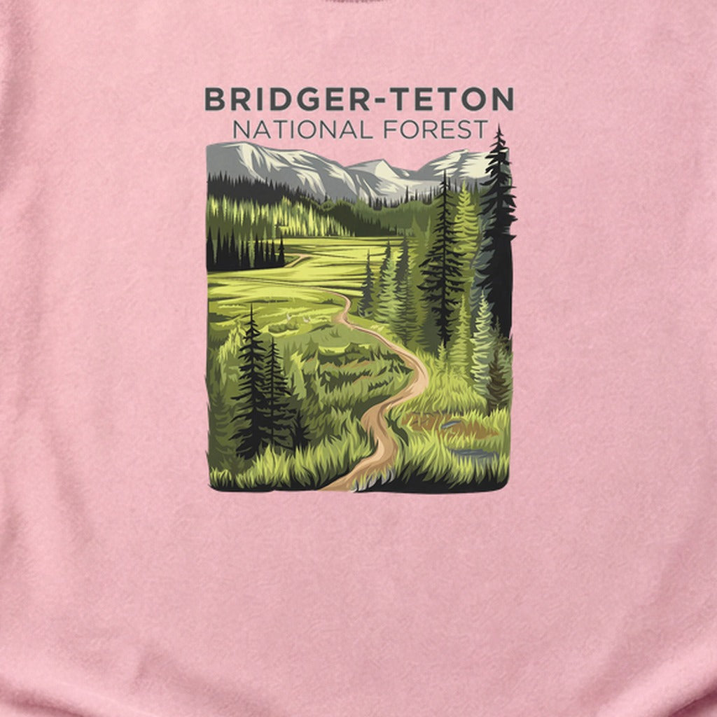 Bridger-Teton National Forest Cotton T-Shirt