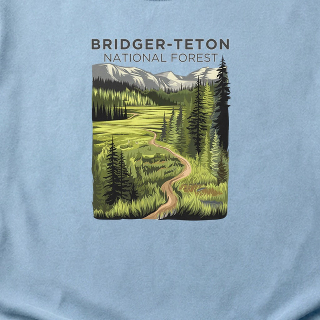 Bridger-Teton National Forest Cotton T-Shirt