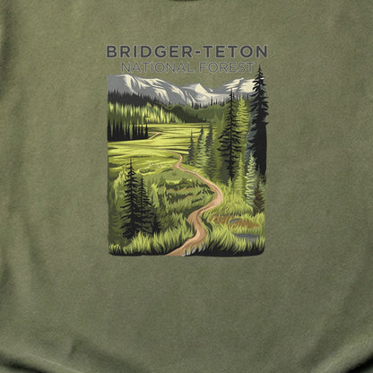 Bridger-Teton National Forest Cotton T-Shirt