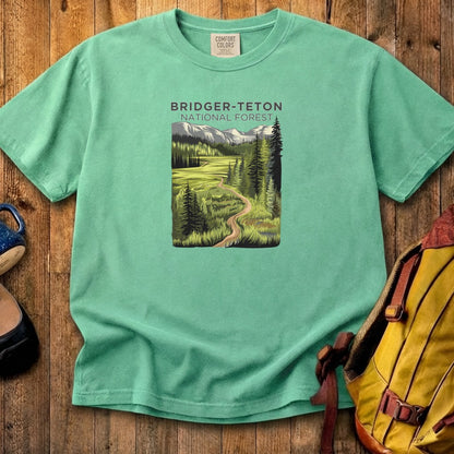 Bridger-Teton National Forest Cotton T-Shirt