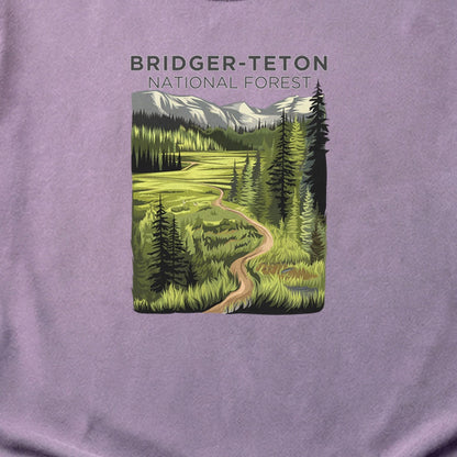 Bridger-Teton National Forest Cotton T-Shirt
