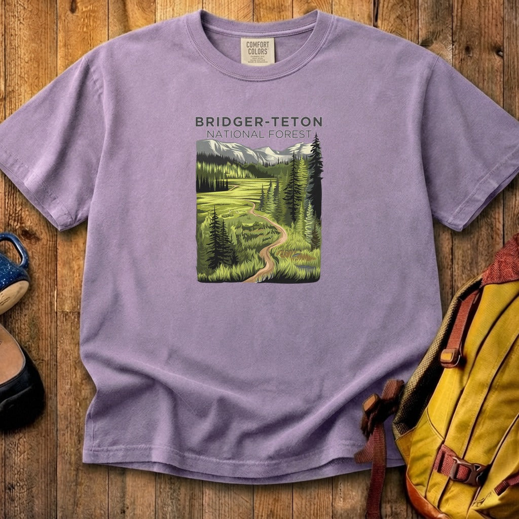 Bridger-Teton National Forest Cotton T-Shirt