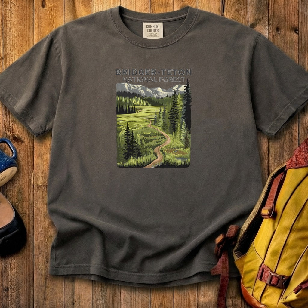 Bridger-Teton National Forest Cotton T-Shirt