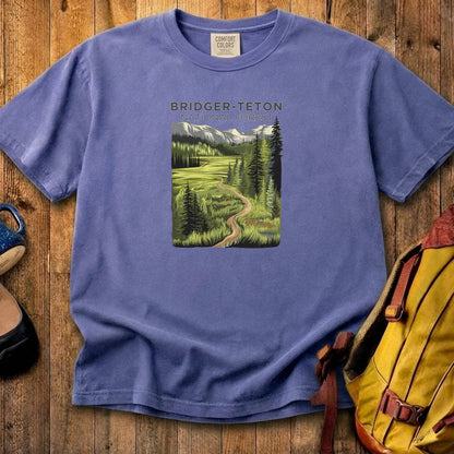 Bridger-Teton National Forest Cotton T-Shirt