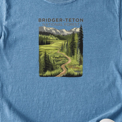 Bridger-Teton National Forest Kids Cotton T-Shirt
