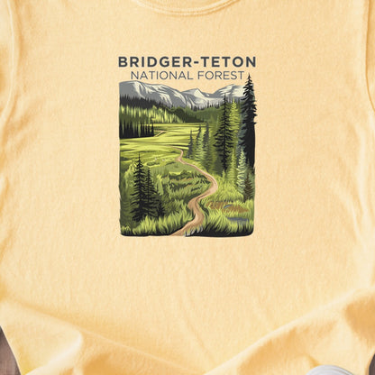 Bridger-Teton National Forest Kids Cotton T-Shirt