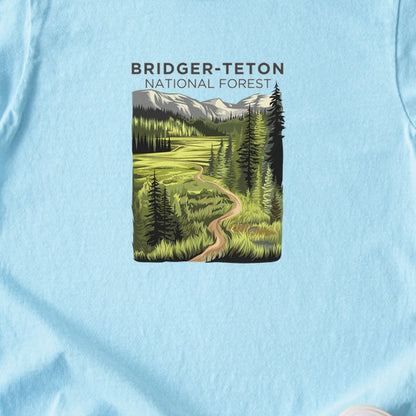 Bridger-Teton National Forest Kids Cotton T-Shirt