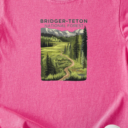 Bridger-Teton National Forest Kids Cotton T-Shirt