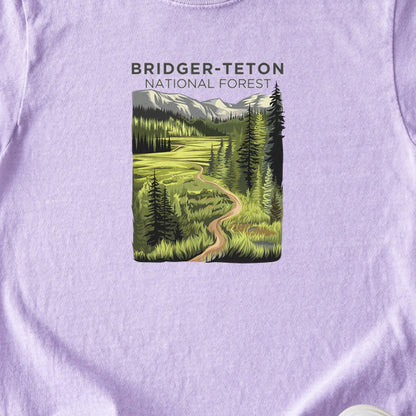 Bridger-Teton National Forest Kids Cotton T-Shirt