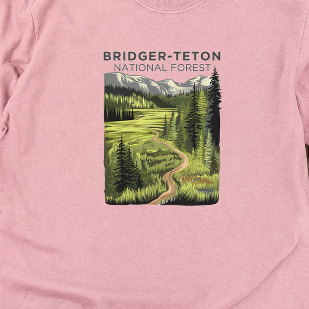 Bridger-Teton National Forest Cotton Long Sleeve