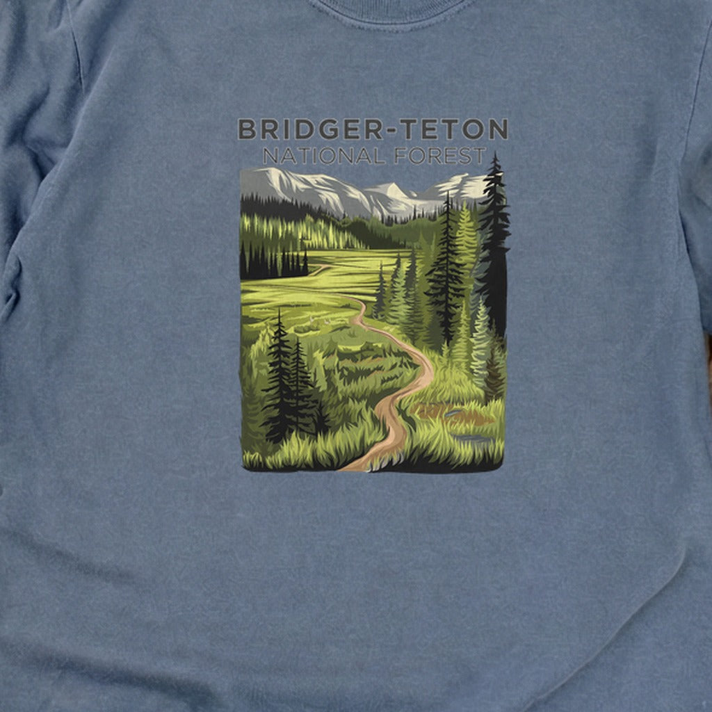 Bridger-Teton National Forest Cotton Long Sleeve