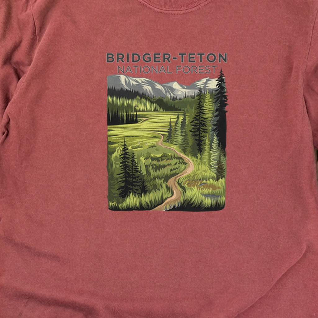 Bridger-Teton National Forest Cotton Long Sleeve