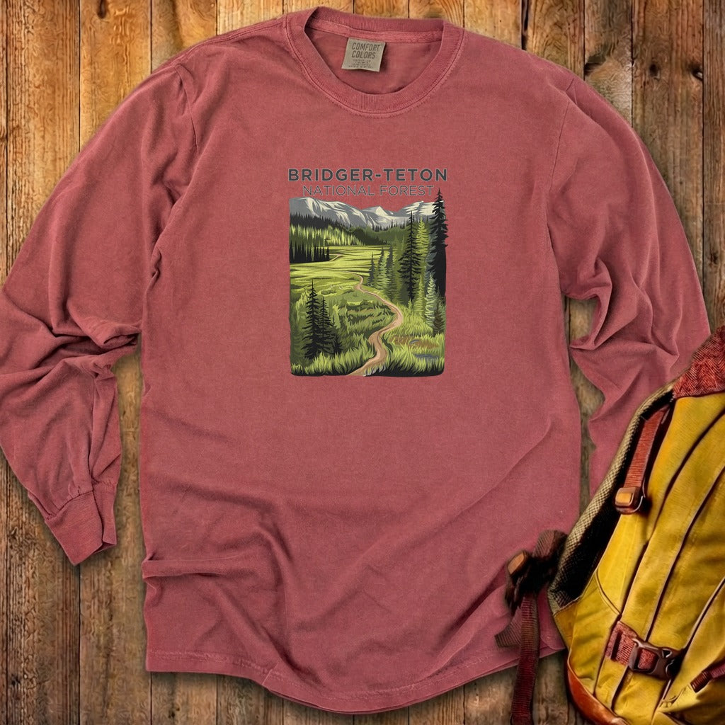 Bridger-Teton National Forest Cotton Long Sleeve