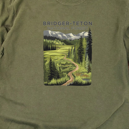 Bridger-Teton National Forest Cotton Long Sleeve