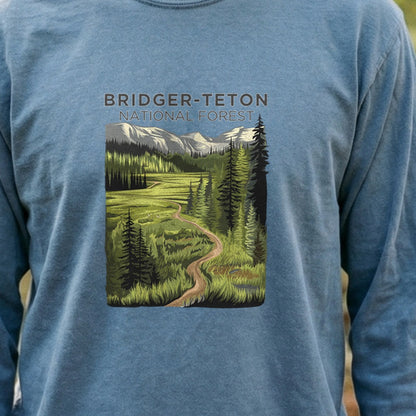 Bridger-Teton National Forest Cotton Long Sleeve