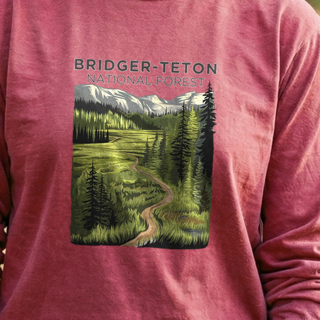 Bridger-Teton National Forest Cotton Long Sleeve