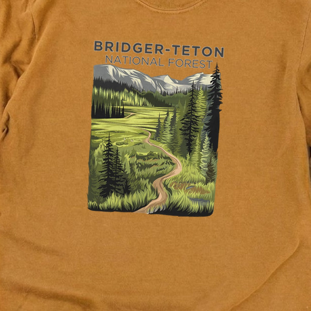 Bridger-Teton National Forest Cotton Long Sleeve