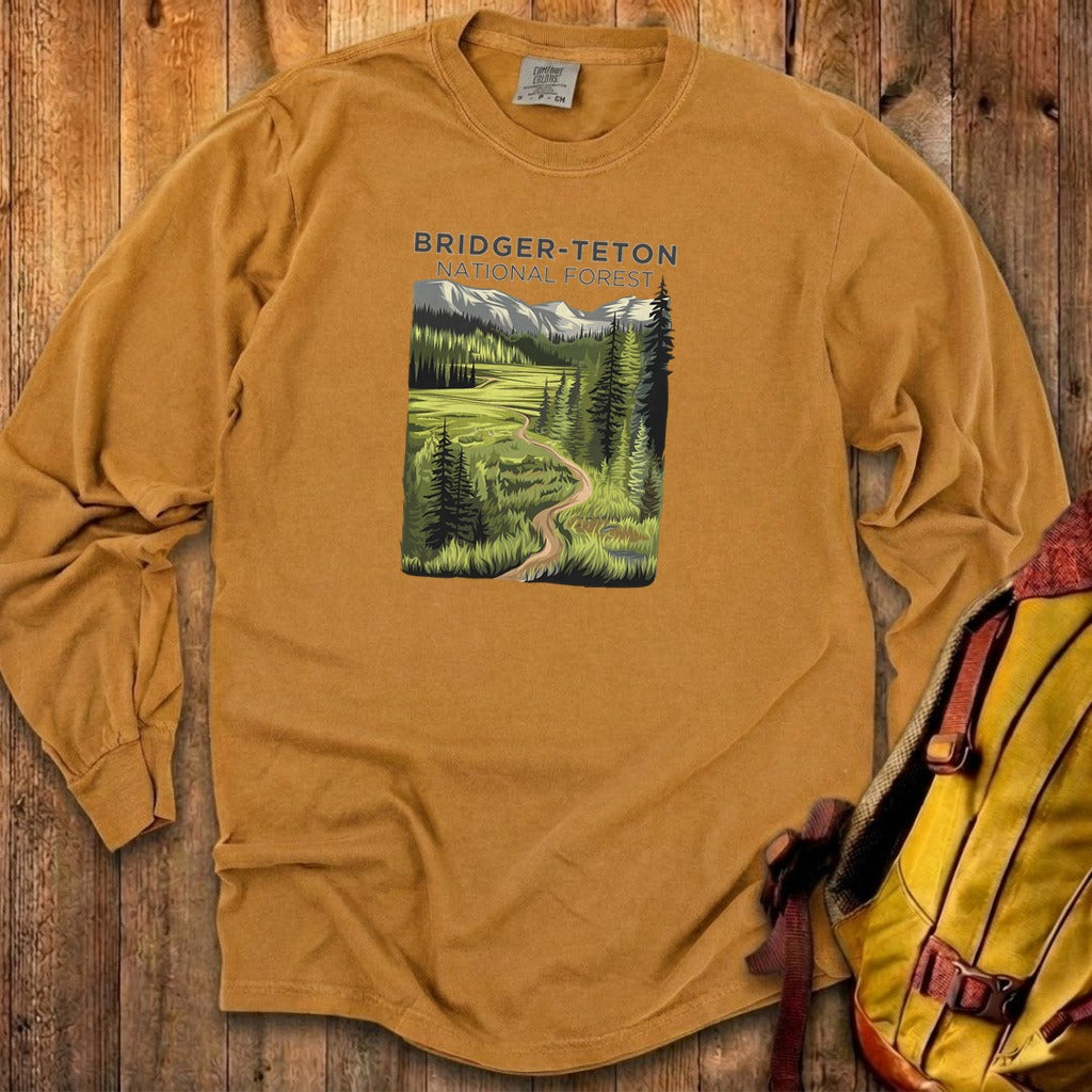 Bridger-Teton National Forest Cotton Long Sleeve